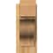 Ekena Millwork Funston Block Rough Sawn Outlooker, Western Red Cedar, 6"W x 14"D x 14"H OUT06X14X14FST05RWR - alternate 4